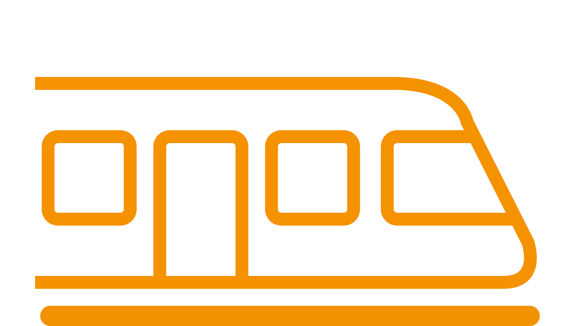 pictogram of a train